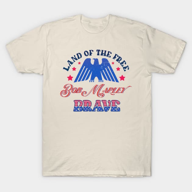 BRAVE ONE LOVE REDEMPTION - LAND OF THE FREE T-Shirt by RangerScots